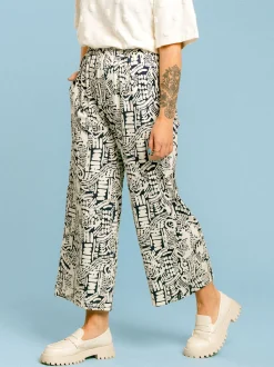 Alessia Culottes Housut, Atrium Navy