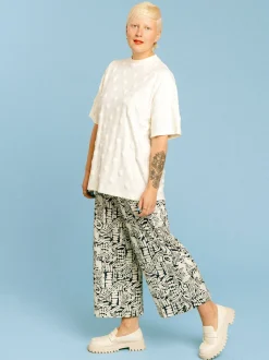 Alessia Culottes Housut, Atrium Navy