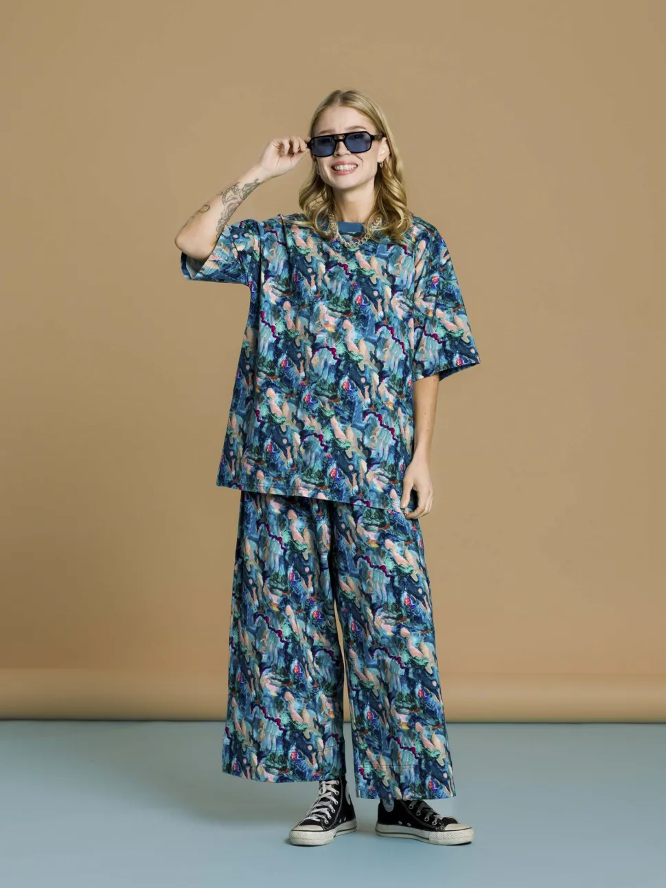 Alex Culottes Housut, Grass Is Greener