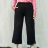 Anna Culottes Housut, Musta