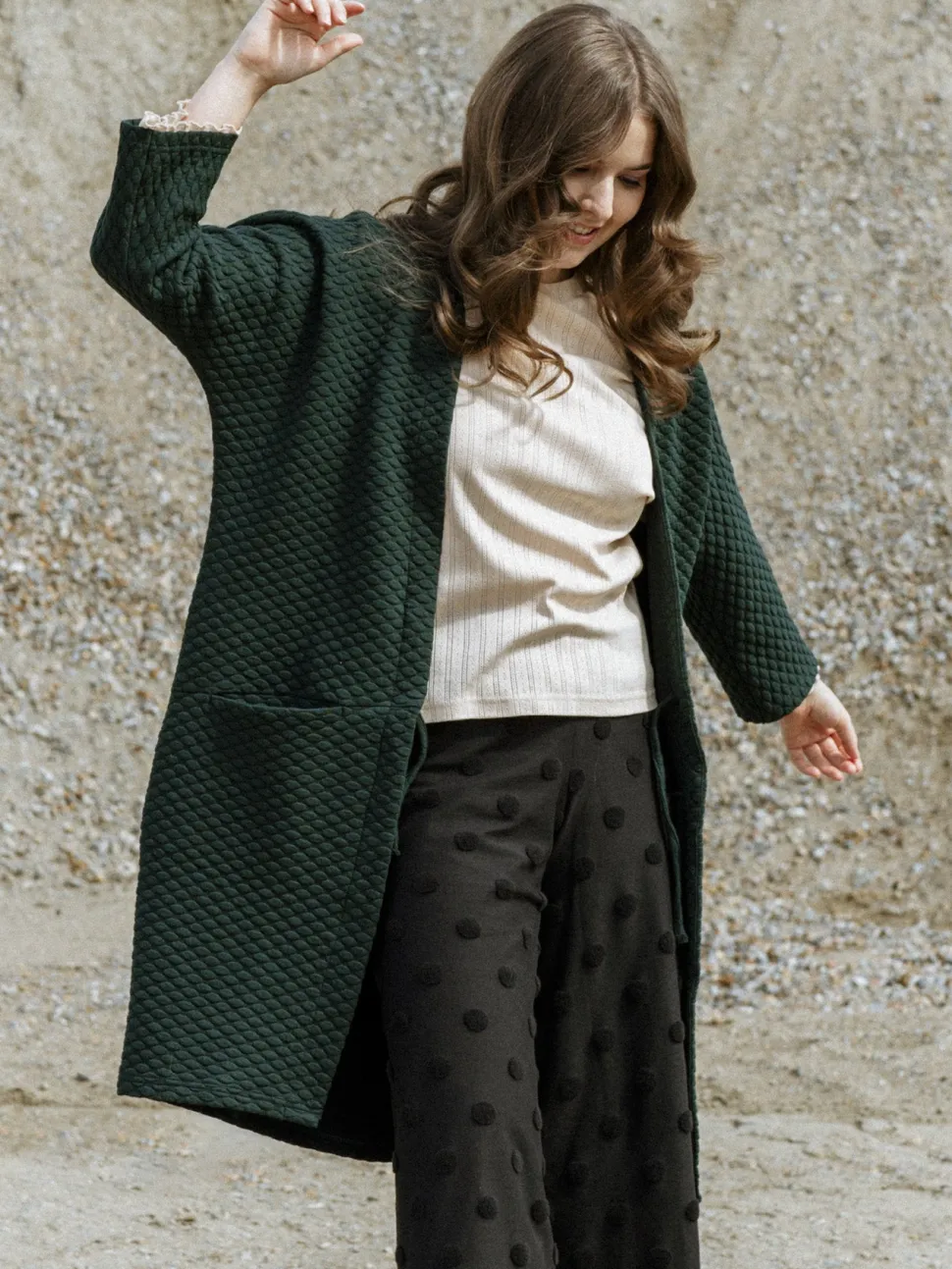 Bubble Oversize Takki, Green