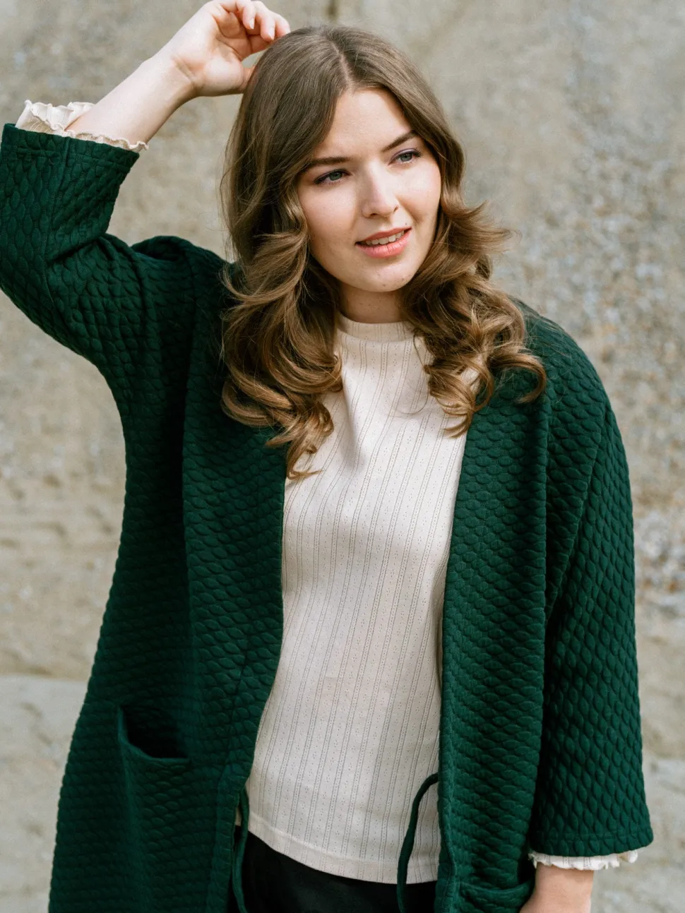 Bubble Oversize Takki, Green