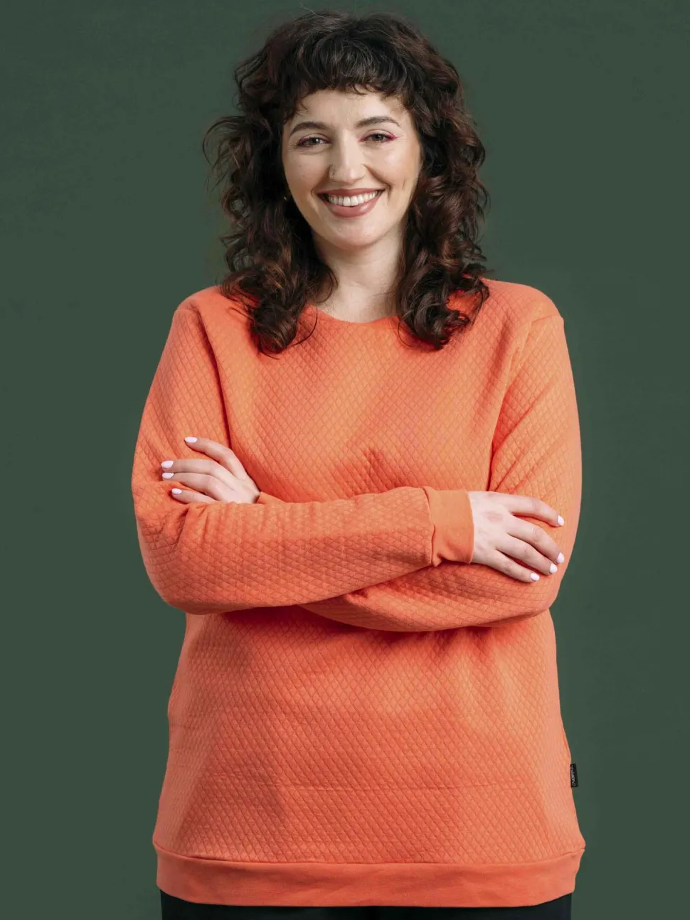 Gwen Svetari, Diamond Jacquard Orange