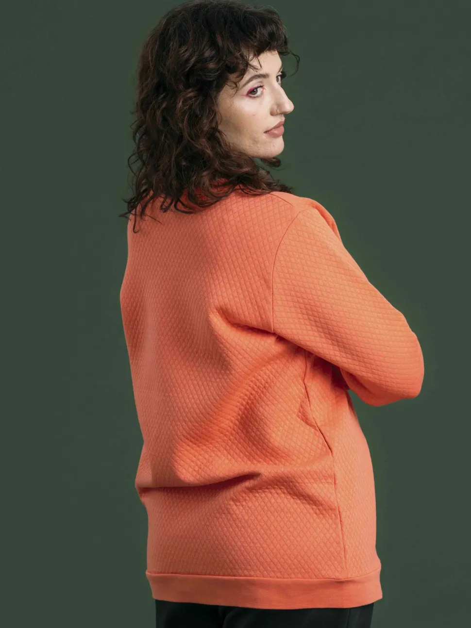 Gwen Svetari, Diamond Jacquard Orange
