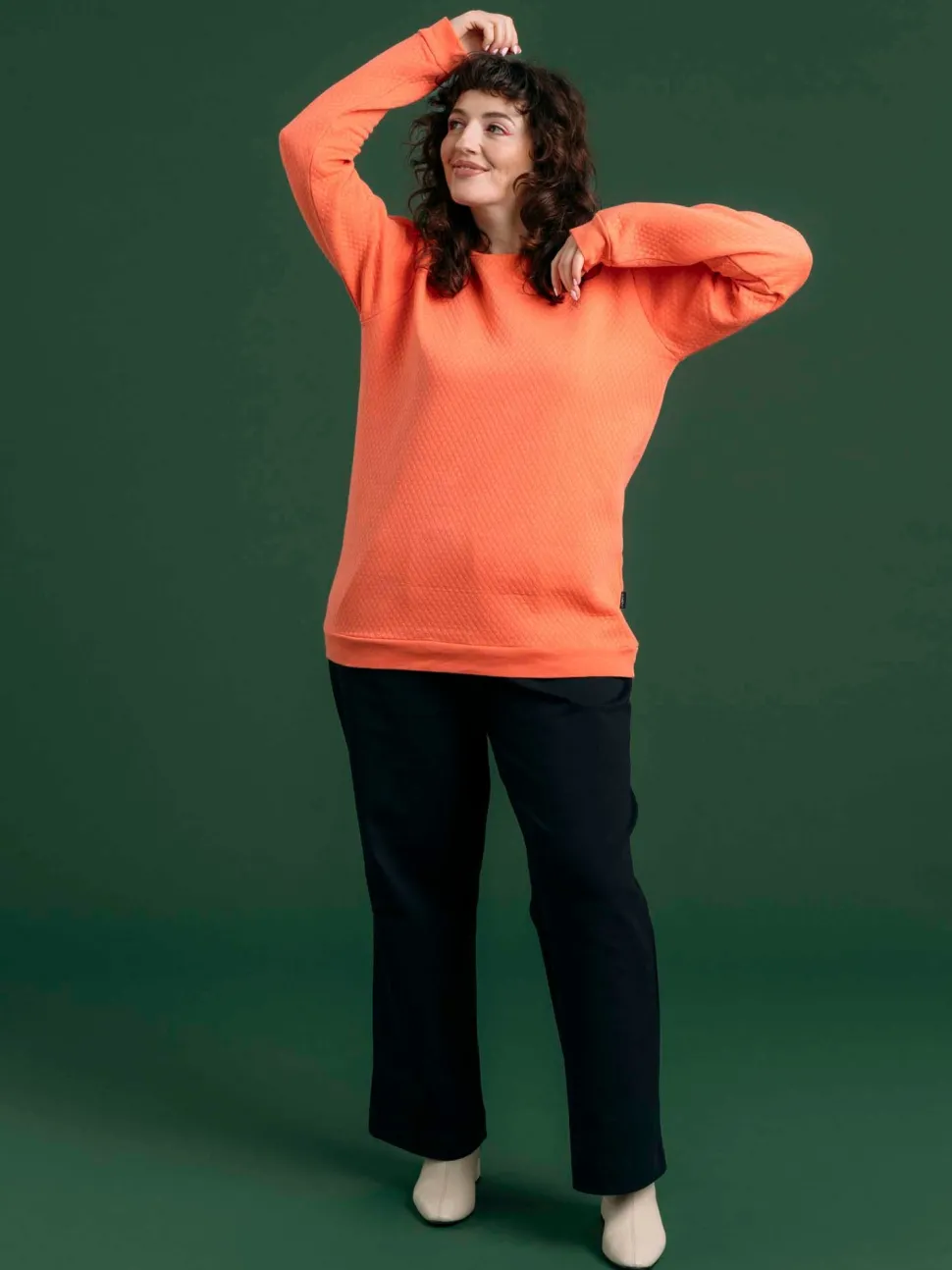 Gwen Svetari, Diamond Jacquard Orange