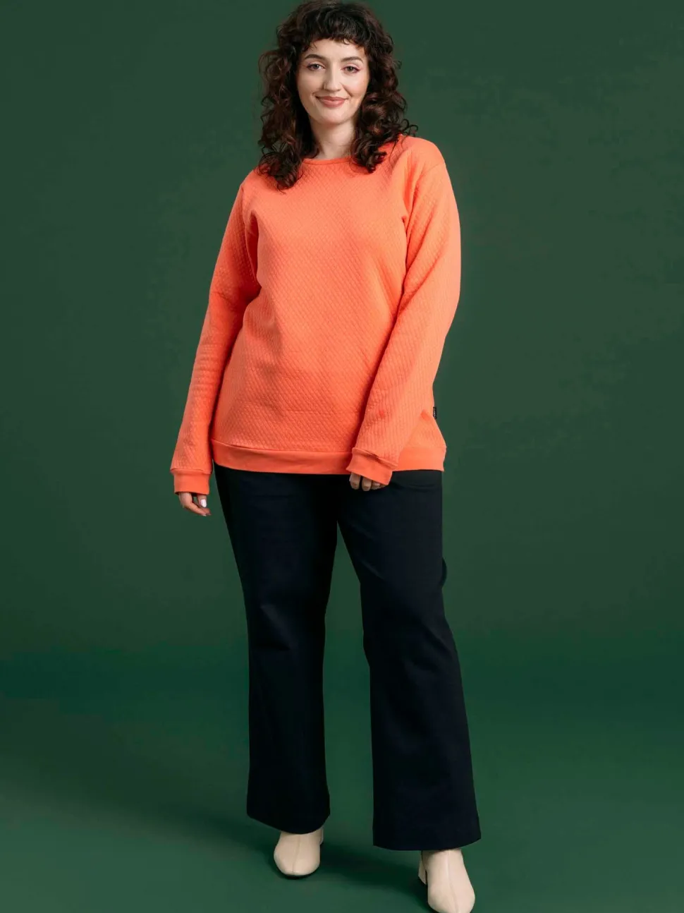 Gwen Svetari, Diamond Jacquard Orange
