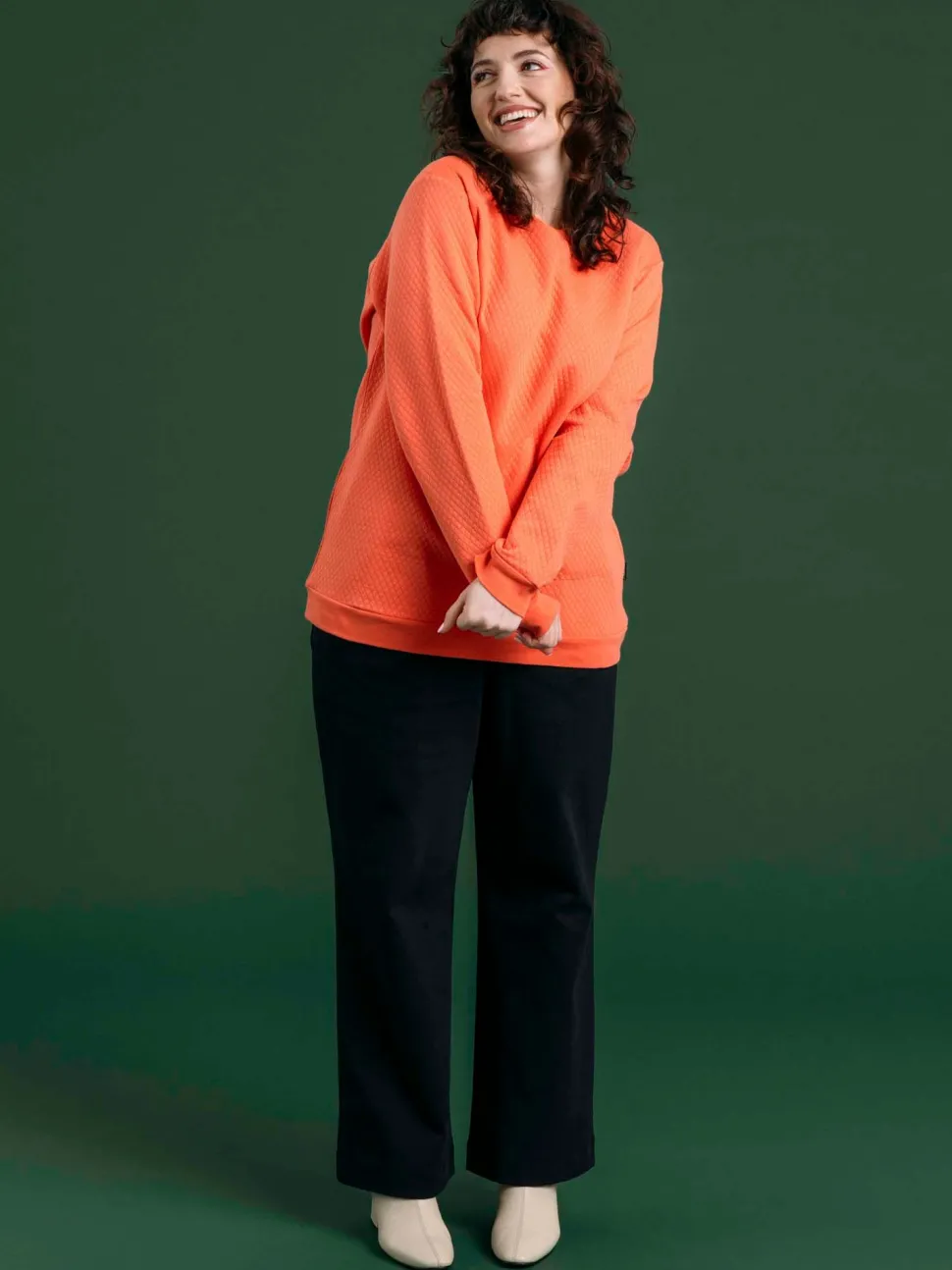 Gwen Svetari, Diamond Jacquard Orange