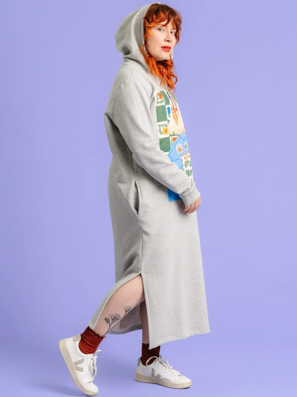 Hailey Hupparimekko, Stay Soft, Melange Grey