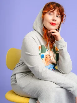 Hailey Hupparimekko, Stay Soft, Melange Grey