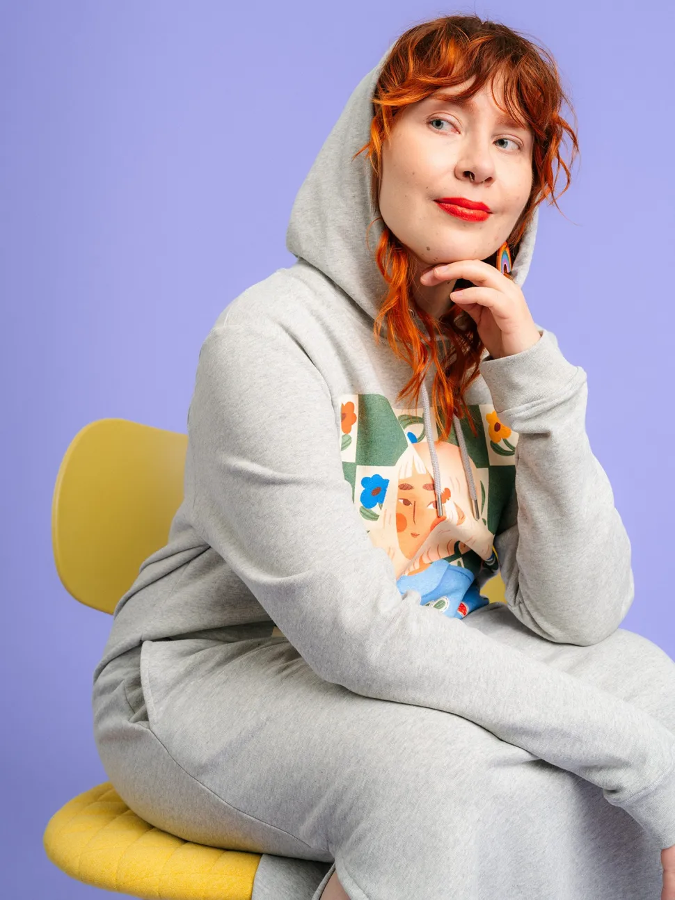 Hailey Hupparimekko, Stay Soft, Melange Grey