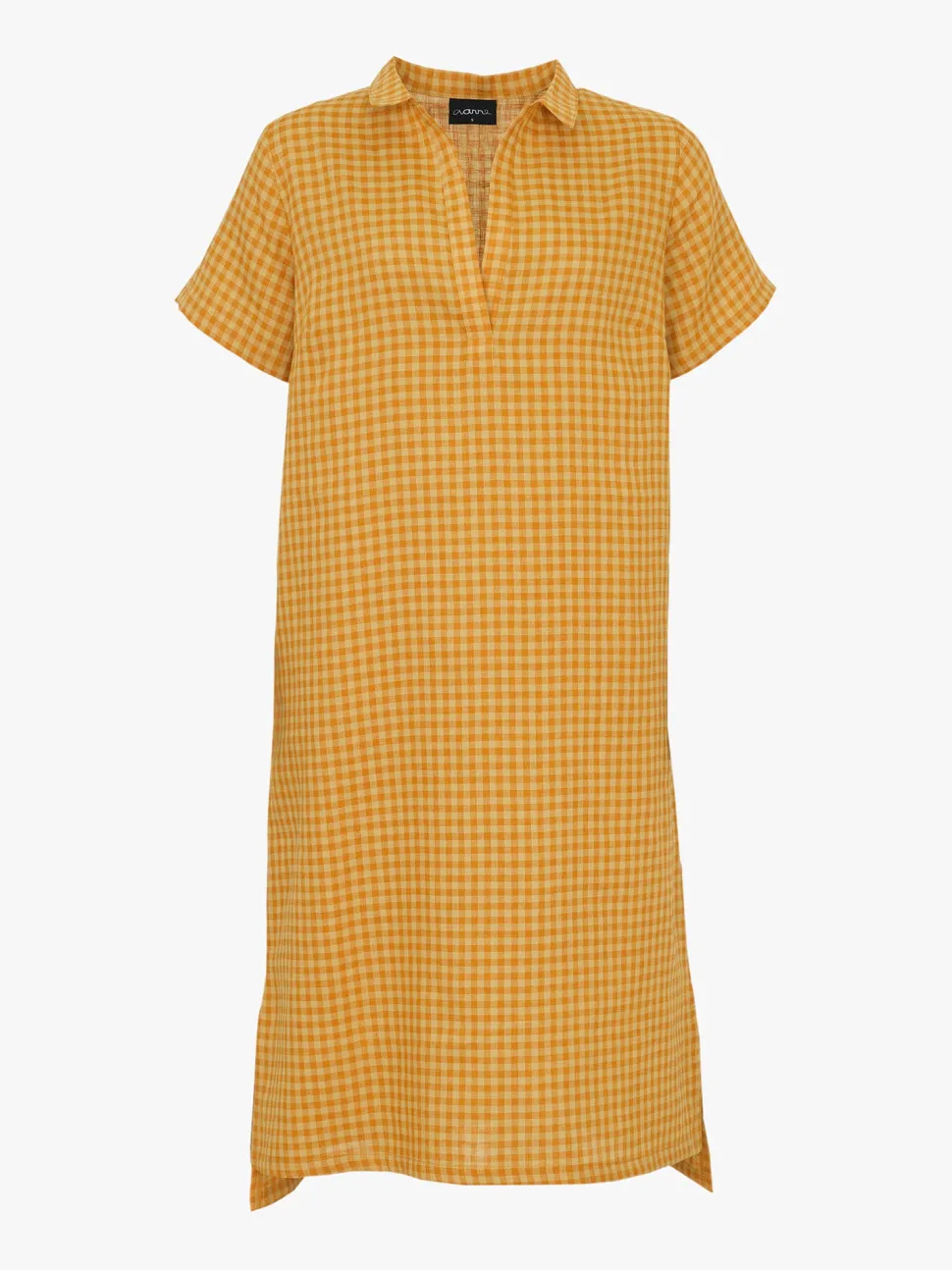 Harper Pellavamekko, Gingham Orange