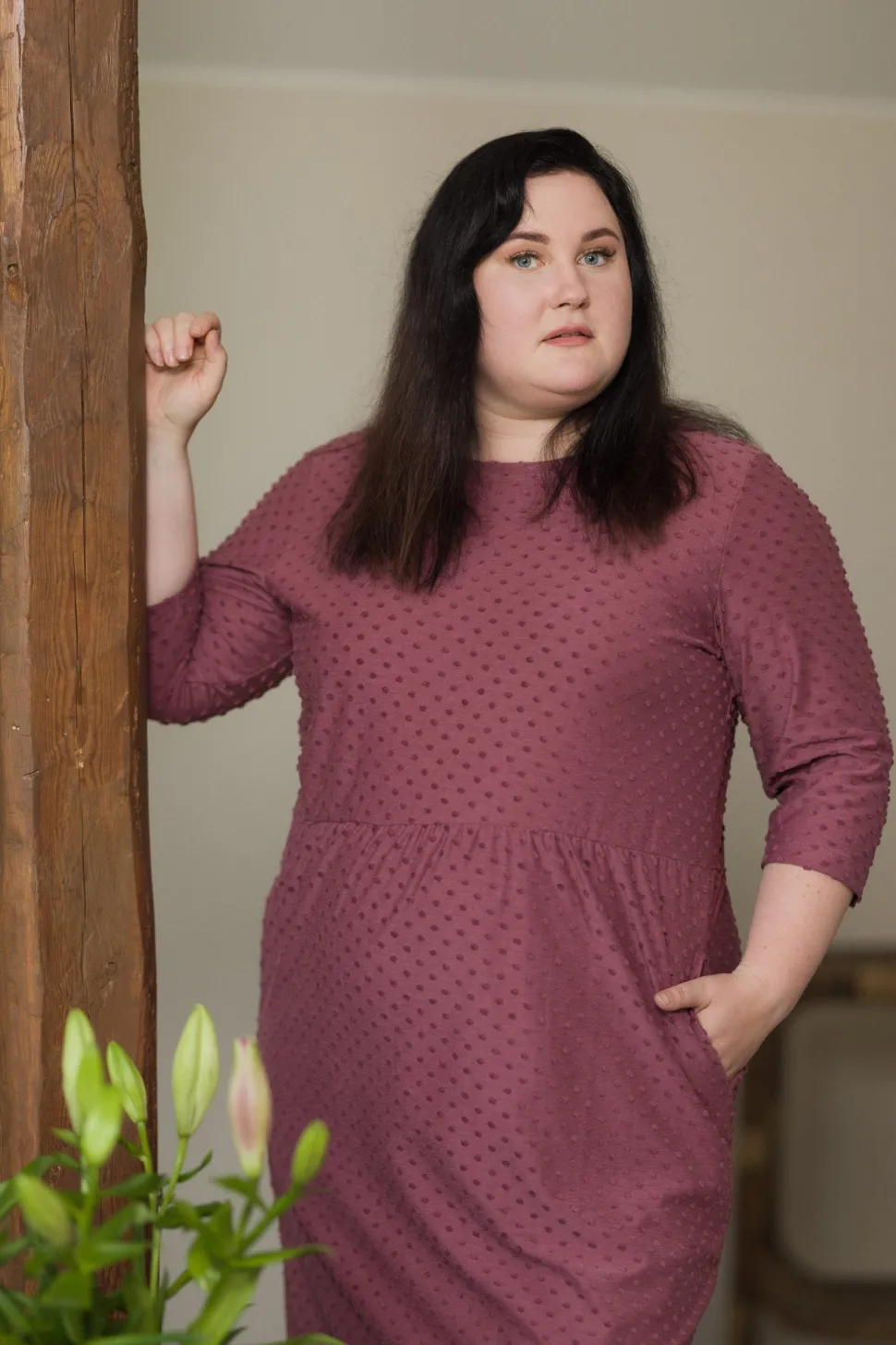 Marisa Mekko, Rose Brown Dot