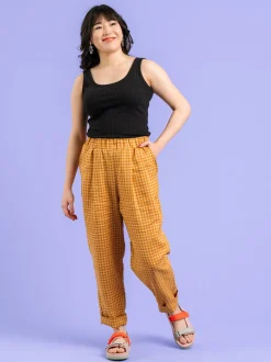 Miles Pellavahousut, Gingham Orange