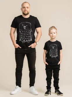 Pöllö T-Paita, Musta