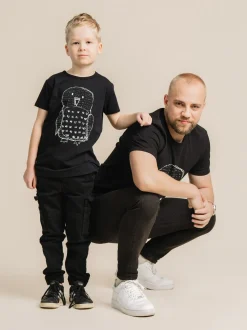Pöllö T-Paita, Musta