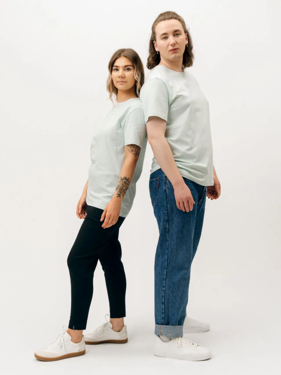 Rory Unisex T-Paita, Ice White