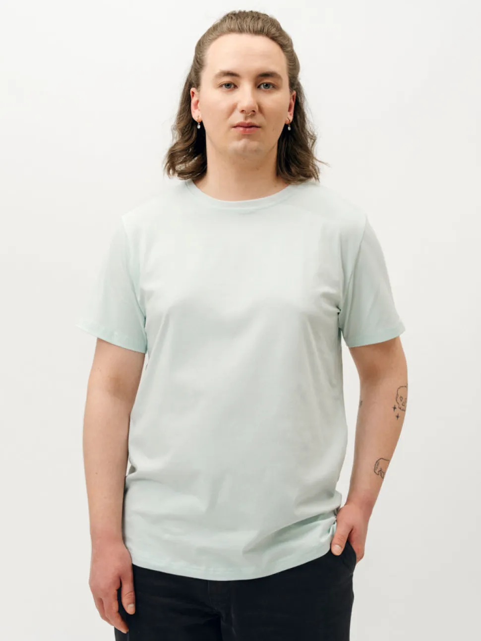 Rory Unisex T-Paita, Ice White