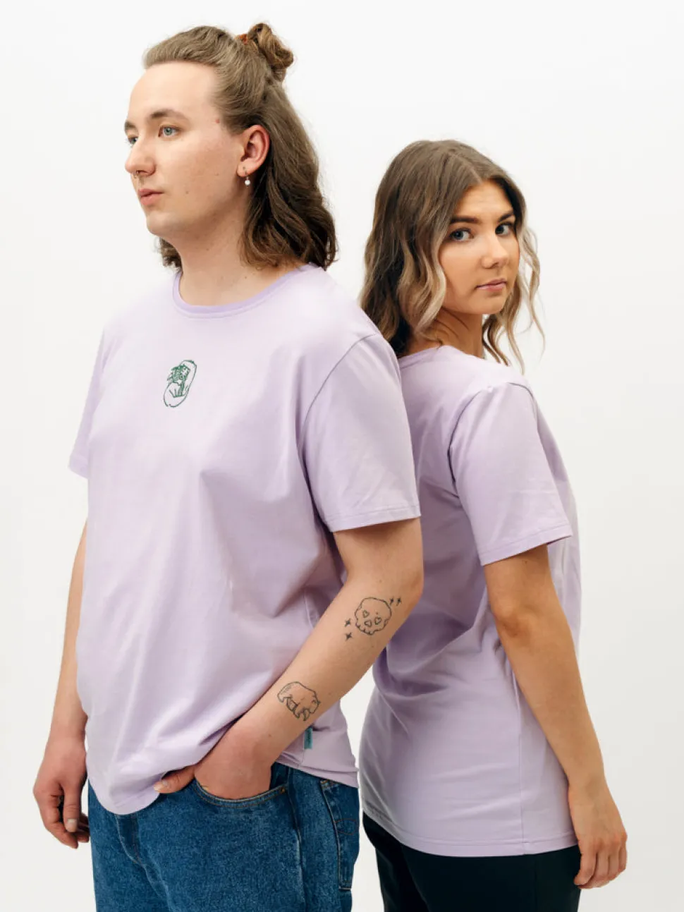 Rory Unisex T-Paita, Ladies Lavender
