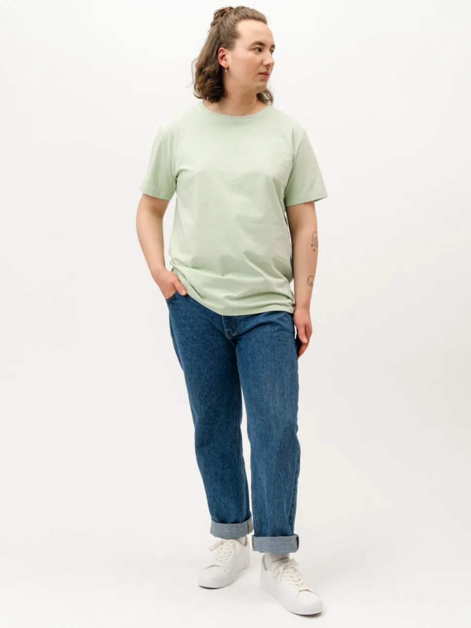 Rory Unisex T-Paita, Light Green