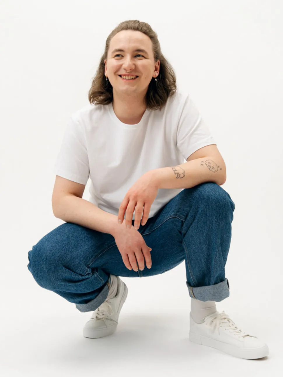 Rory Unisex T-Paita, Off-White