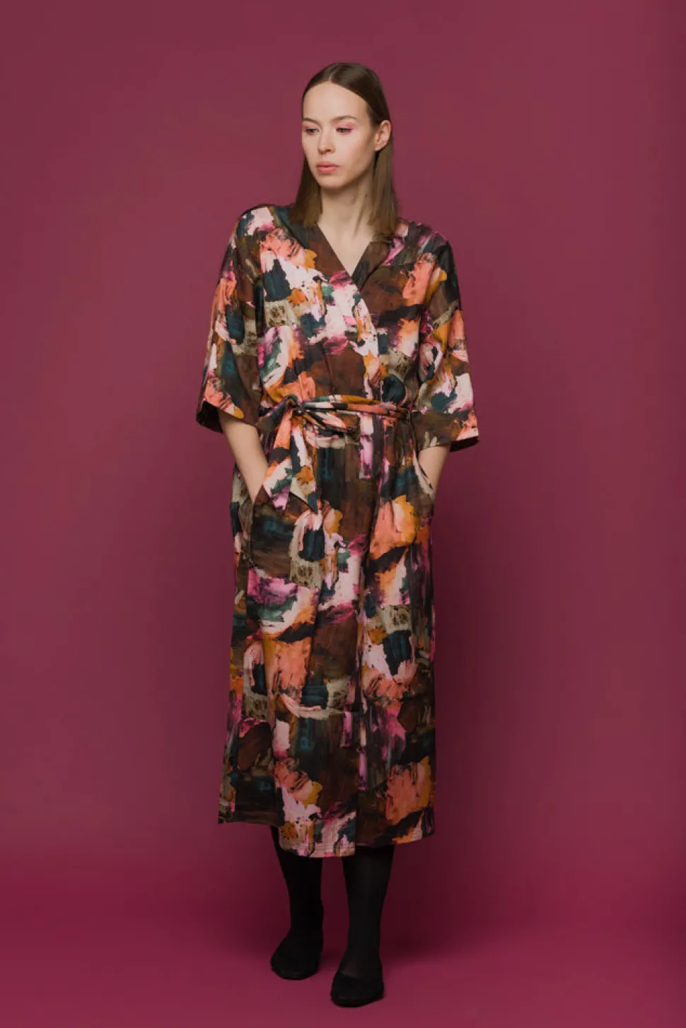 Siena Kietaisumekko/Takki, Rosa Fall