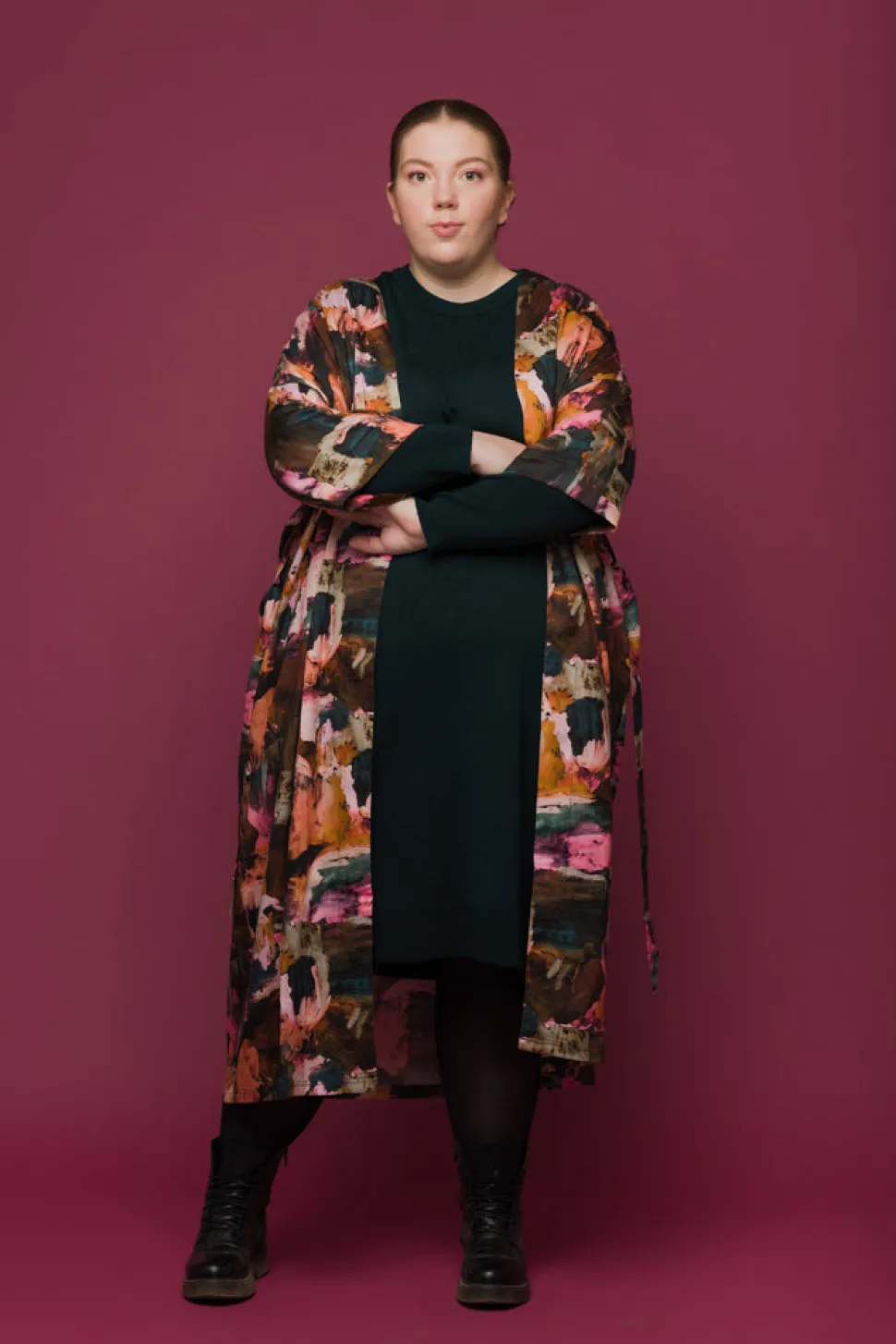 Siena Kietaisumekko/Takki, Rosa Fall