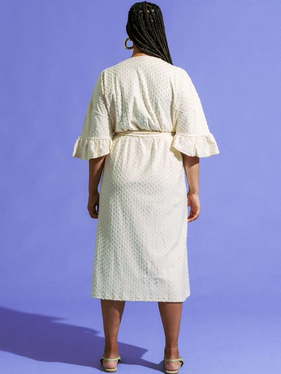 Sissy Kietaisumekko/Takki, Creme Dot