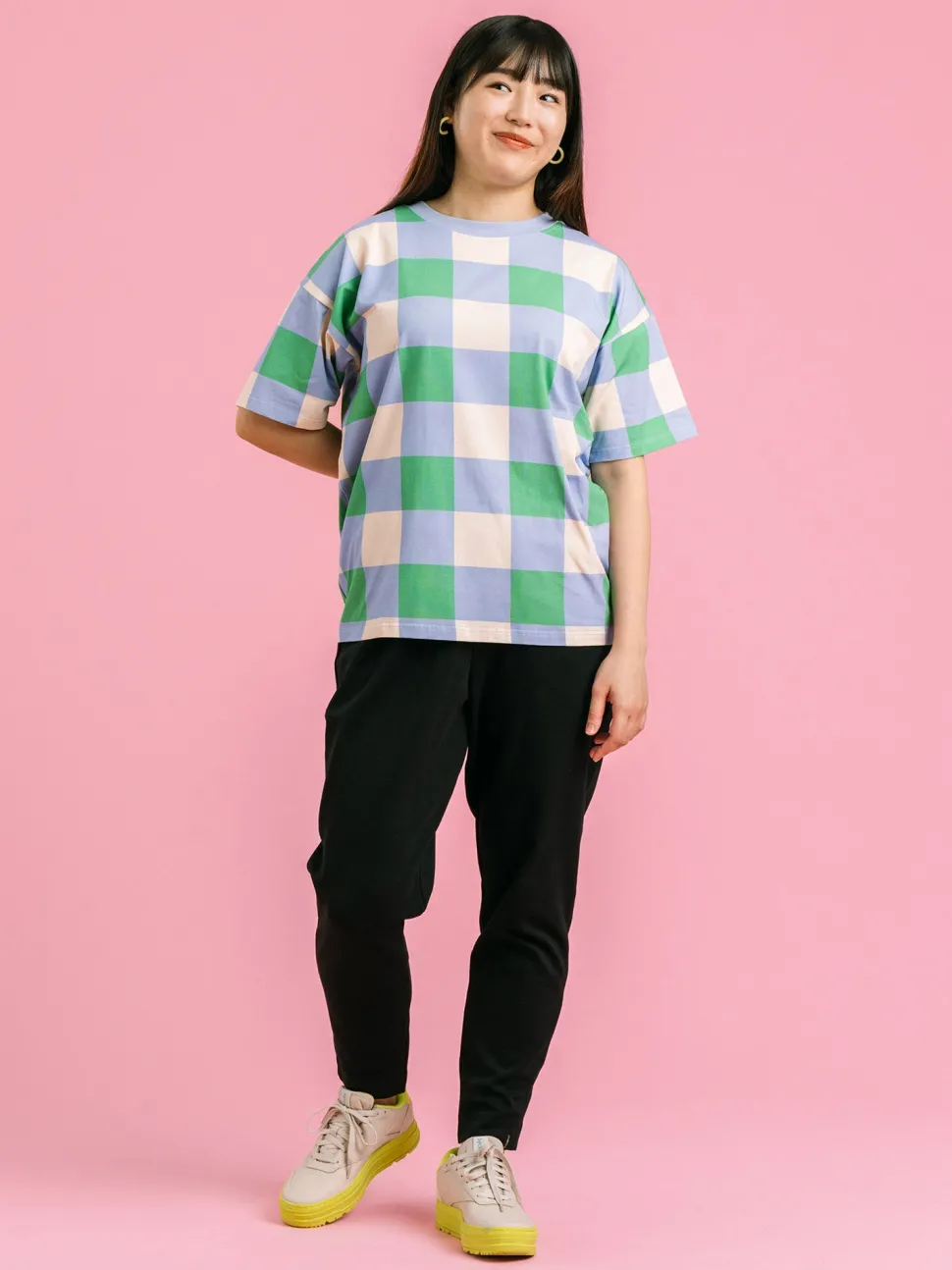 Tara T-Paita, Xadrez Lavender
