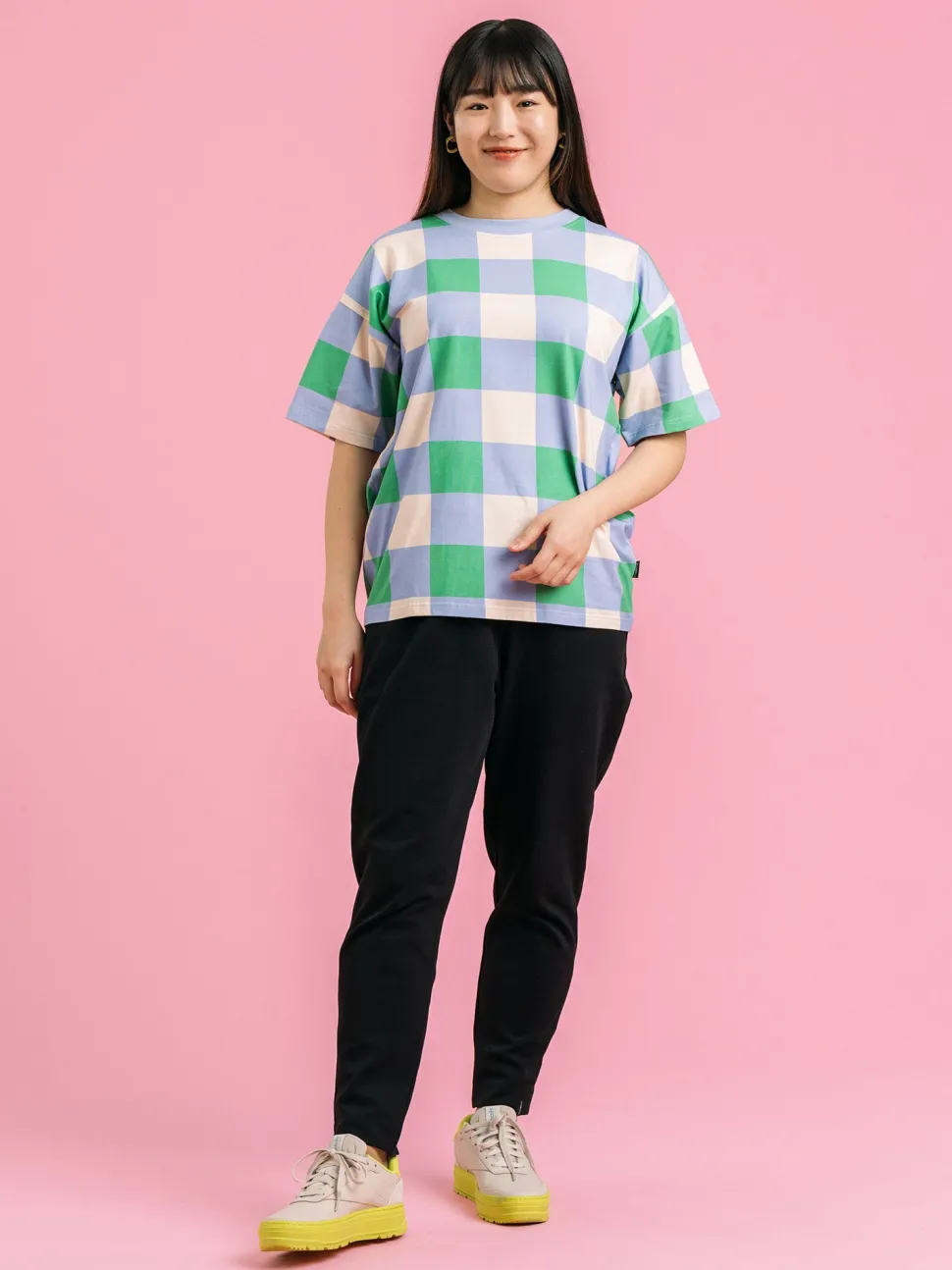 Tara T-Paita, Xadrez Lavender