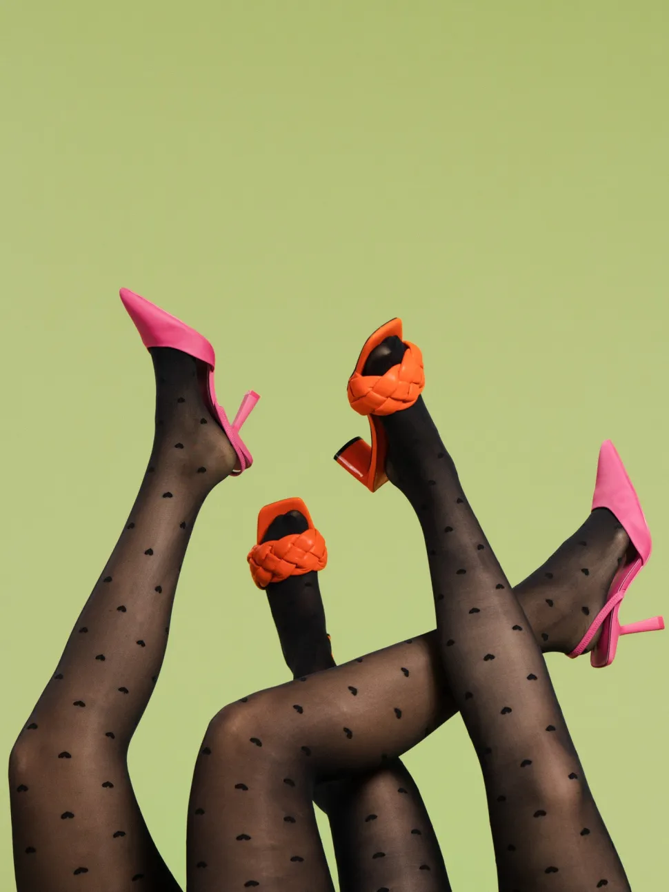 The 3D Pantyhose 20den, HEARTS (1kpl pakkaus)
