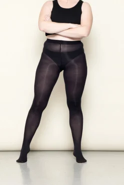 The 3D Pantyhose 50den, Musta (2kpl pakkaus)