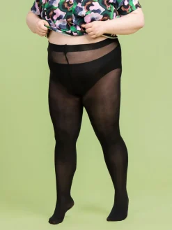 The 3D Pantyhose 50den, Musta (2kpl pakkaus)