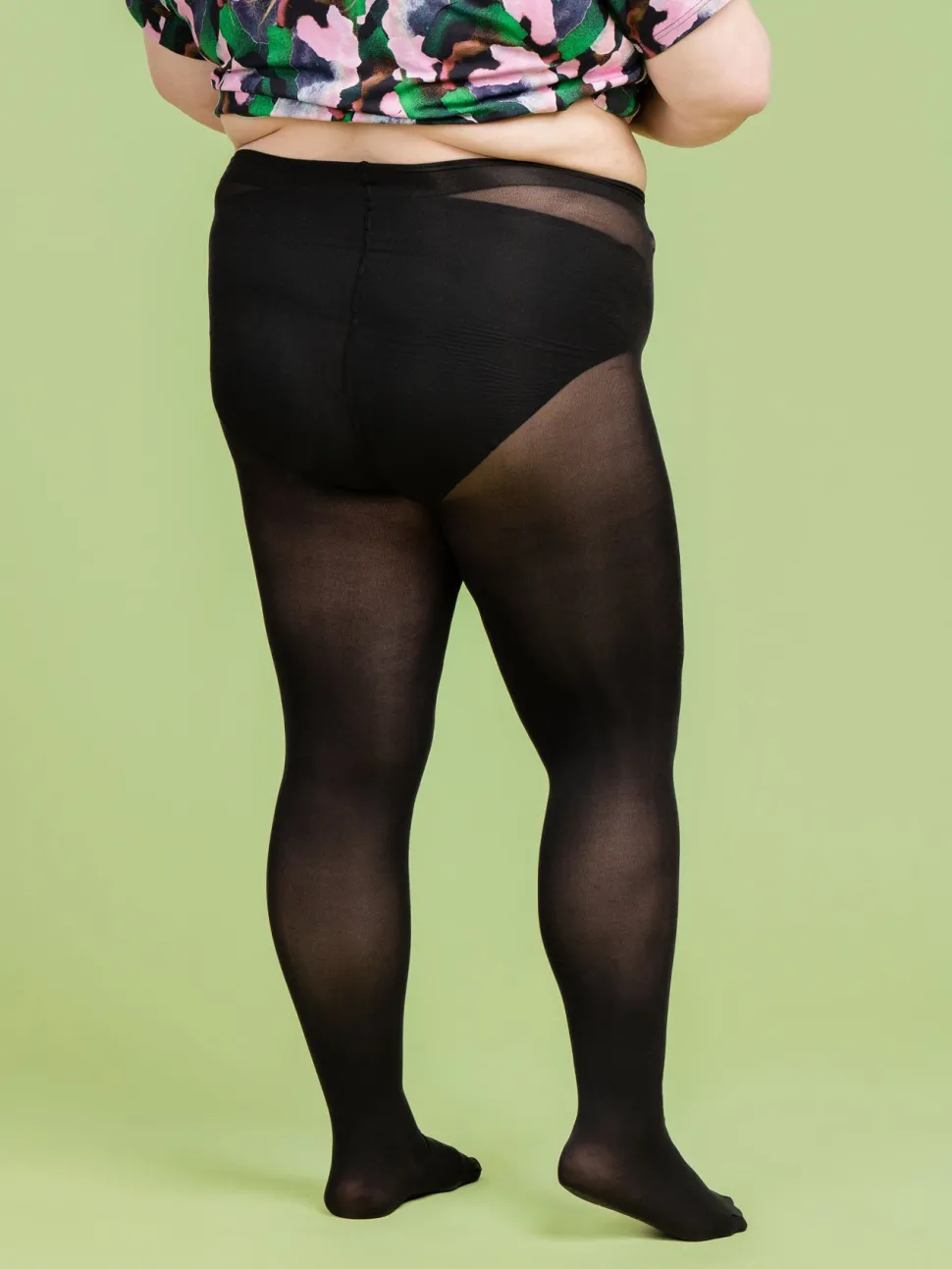 The 3D Pantyhose 50den, Musta (2kpl pakkaus)